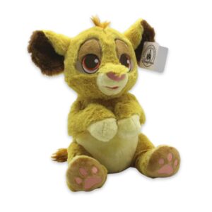 Peluche du jeune Simba du Roi Lion, le héros de Disney