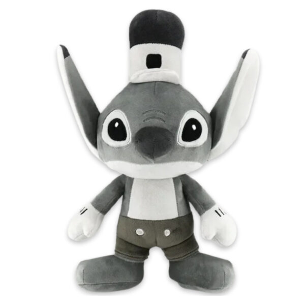 Peluche Stitch noir et blanc