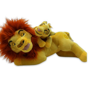 Peluche Mufasa et Simba