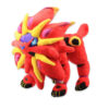 Peluche Solgaleo Shiny